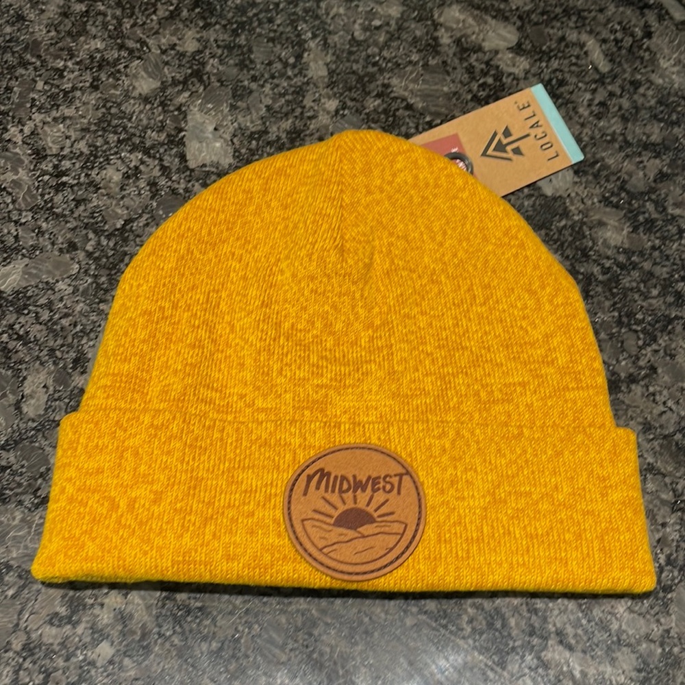 Brand new stocking cap with Midwest patch.